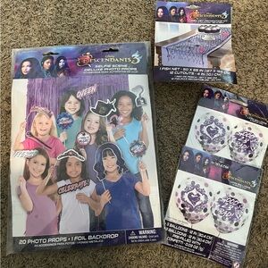 🆕 Disney Descendants Party Kit